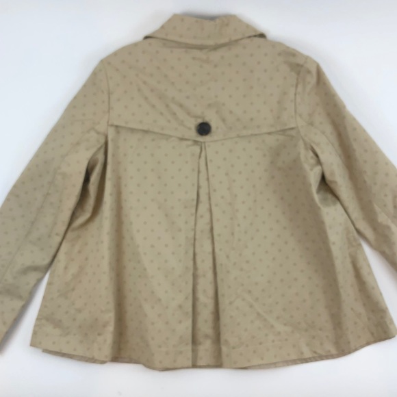 BARBIE Couture Jacket Coat Polka Dot Khaki - Picture 3 of 4